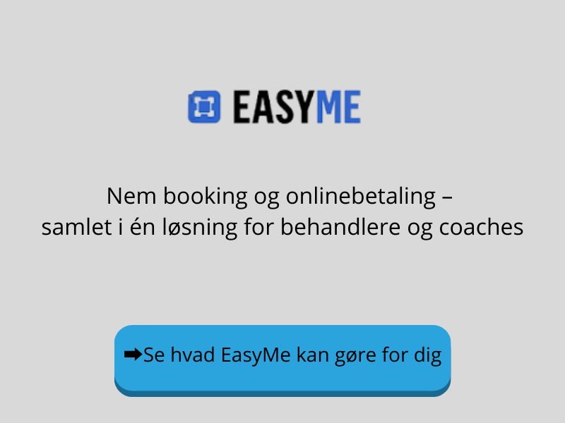 EASYME -Nem booking og onlinebetaling – 
