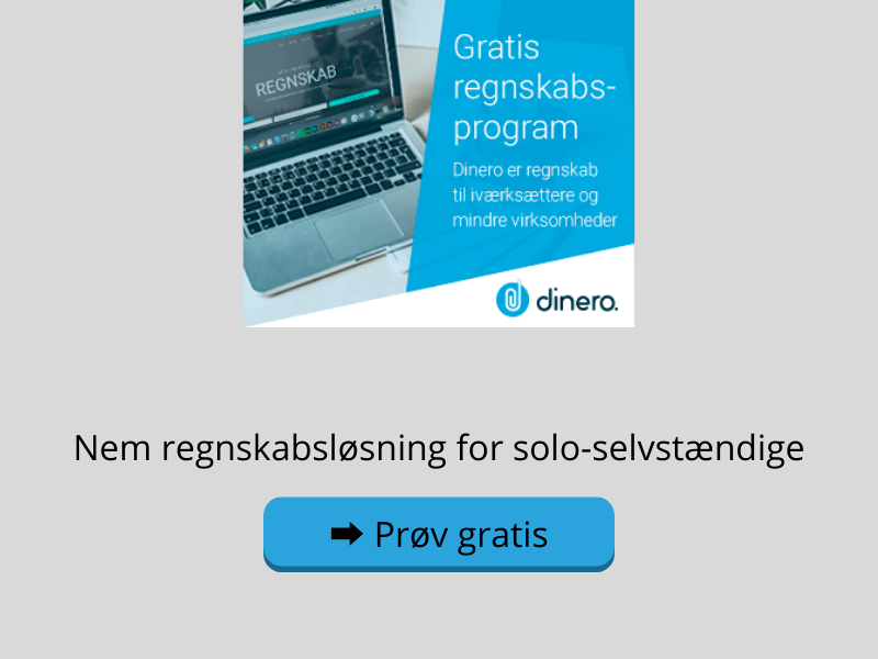 Regnskabsværktøjer Dinero - bedste regnskabsprogram for små virksomheder